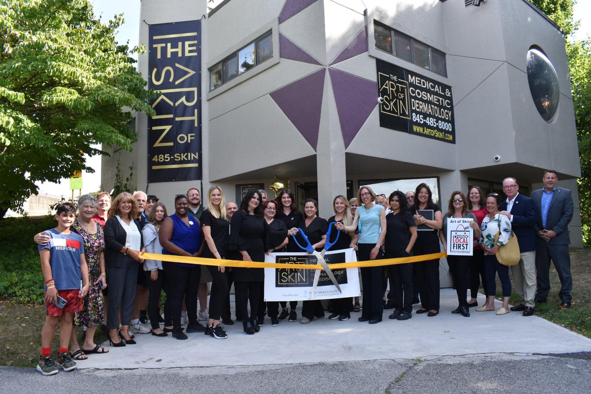 Art of Skin Poughkeepsie Ribbon Cutting Ceremony | The Art of Skin Dermatology | Poughkeepsie, NY